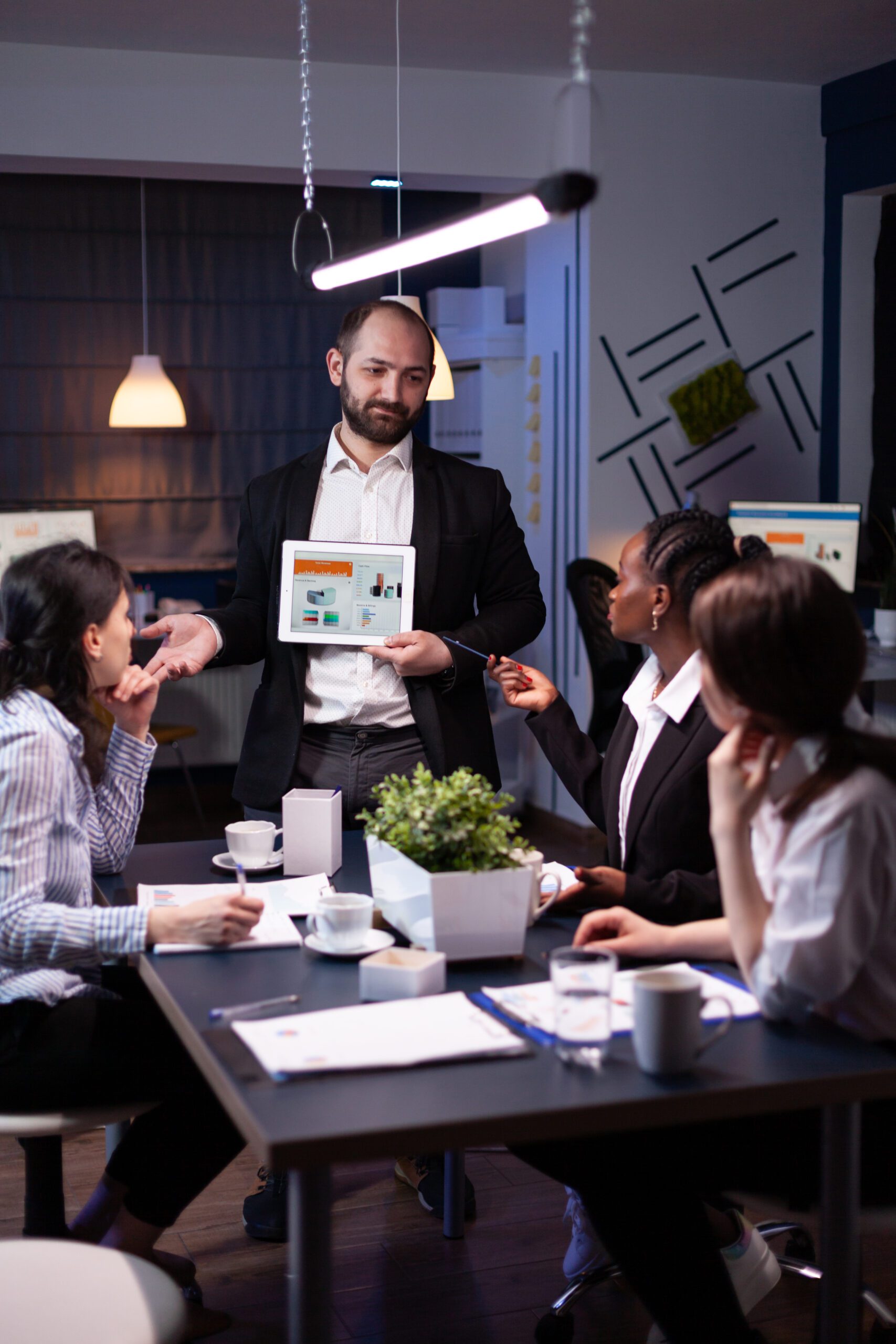 Management of a company